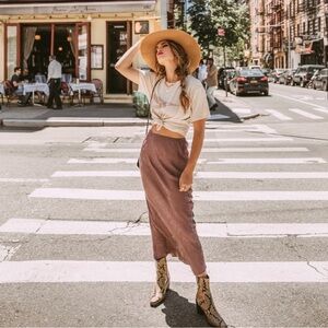 Spell and the Gypsy Rosalie Jacquard Skirt Size M